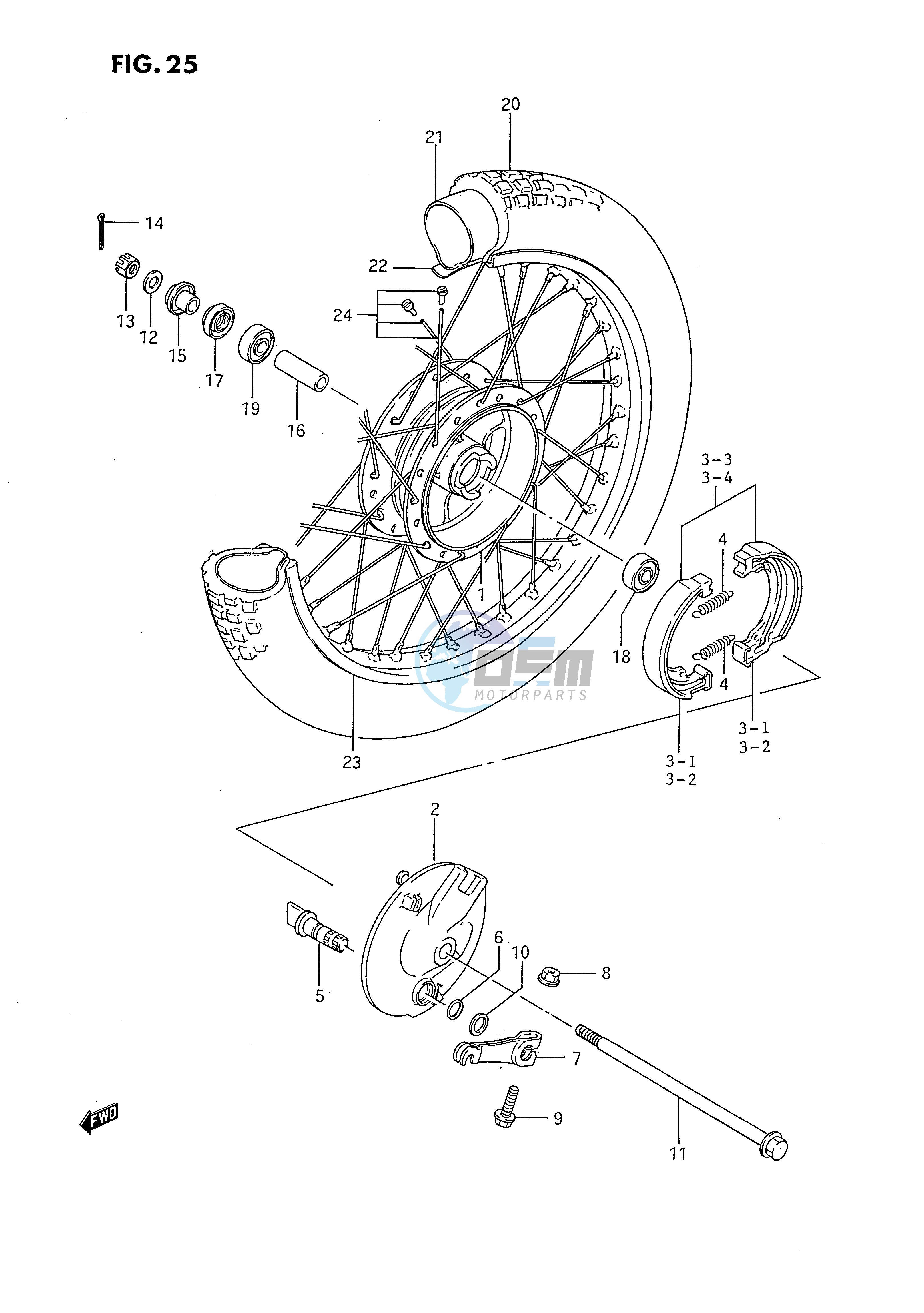 FRONT WHEEL