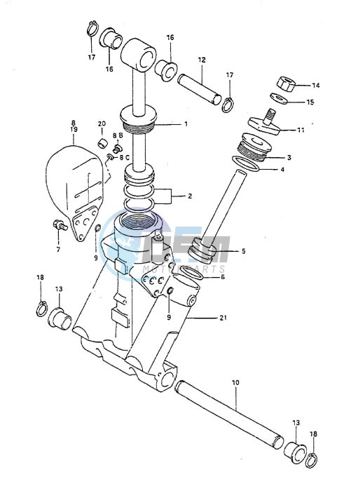 Trim Cylinder (1995 to 1997)