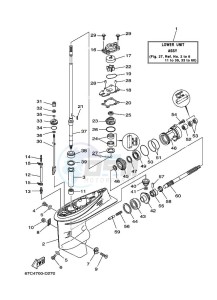 F40BMHDL drawing LOWER-CASING-x-DRIVE-1