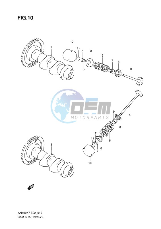 CAMSHAFT-VALVE