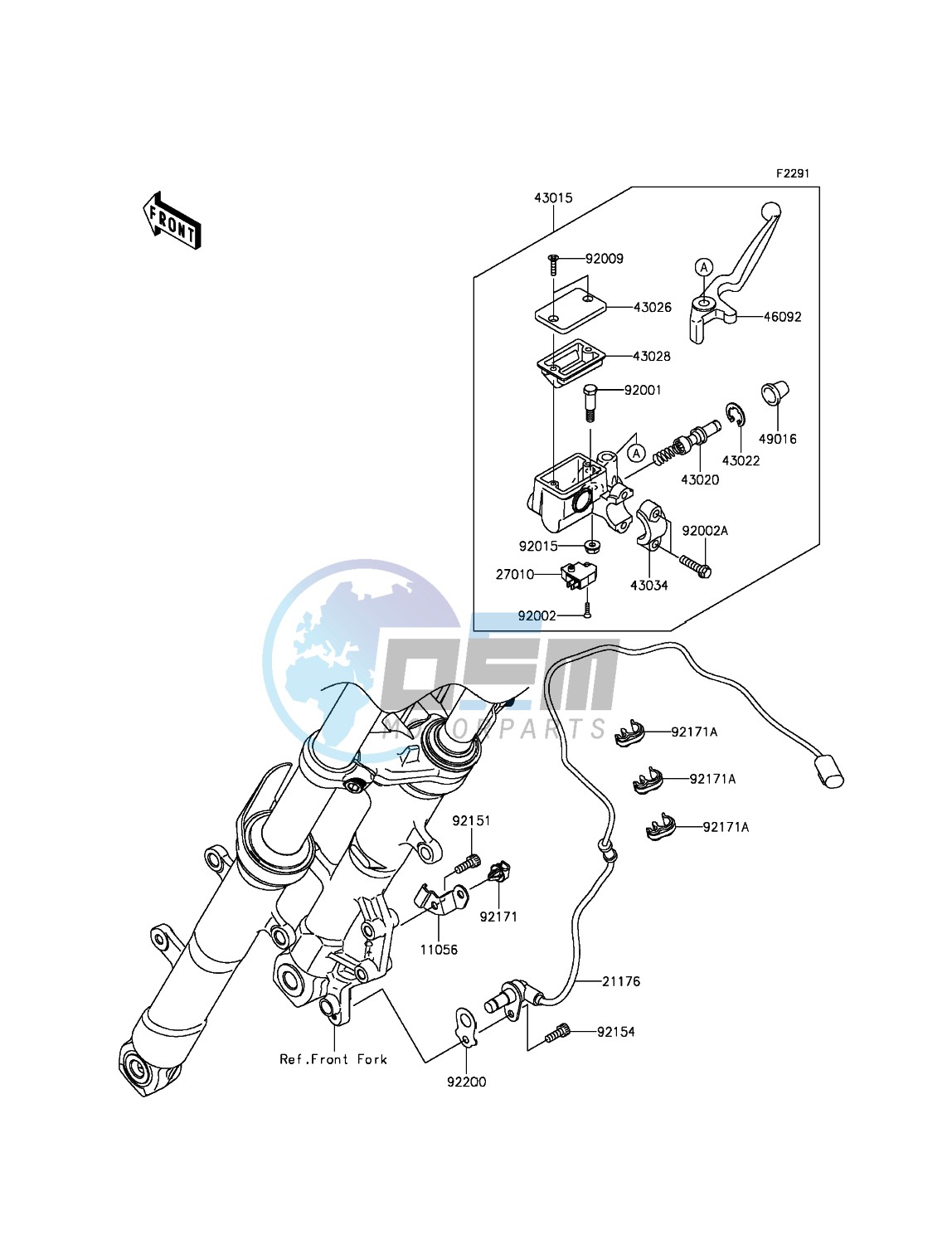 Front Master Cylinder