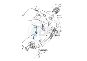 YP MAJESTY 125 drawing FUEL TANK