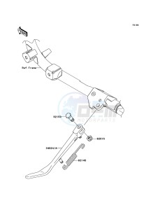 VN900_CLASSIC VN900B7F GB XX (EU ME A(FRICA) drawing Stand(s)