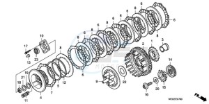 VT750CA9 Australia - (U / MME ST) drawing CLUTCH