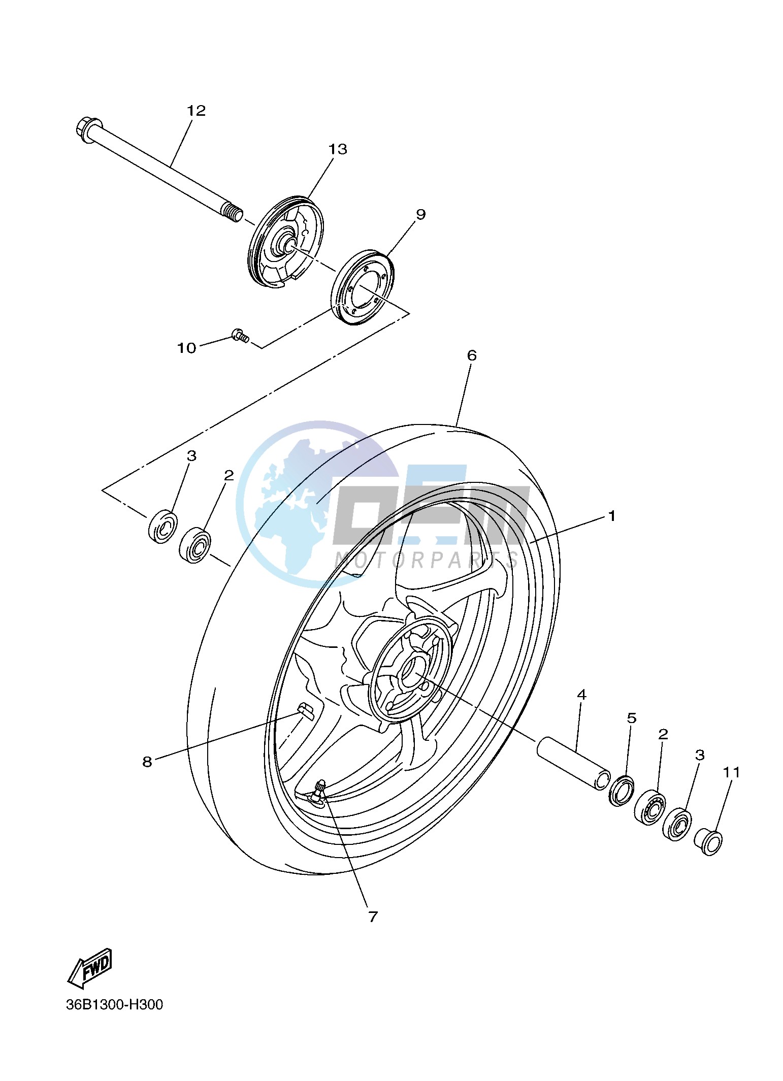 FRONT WHEEL