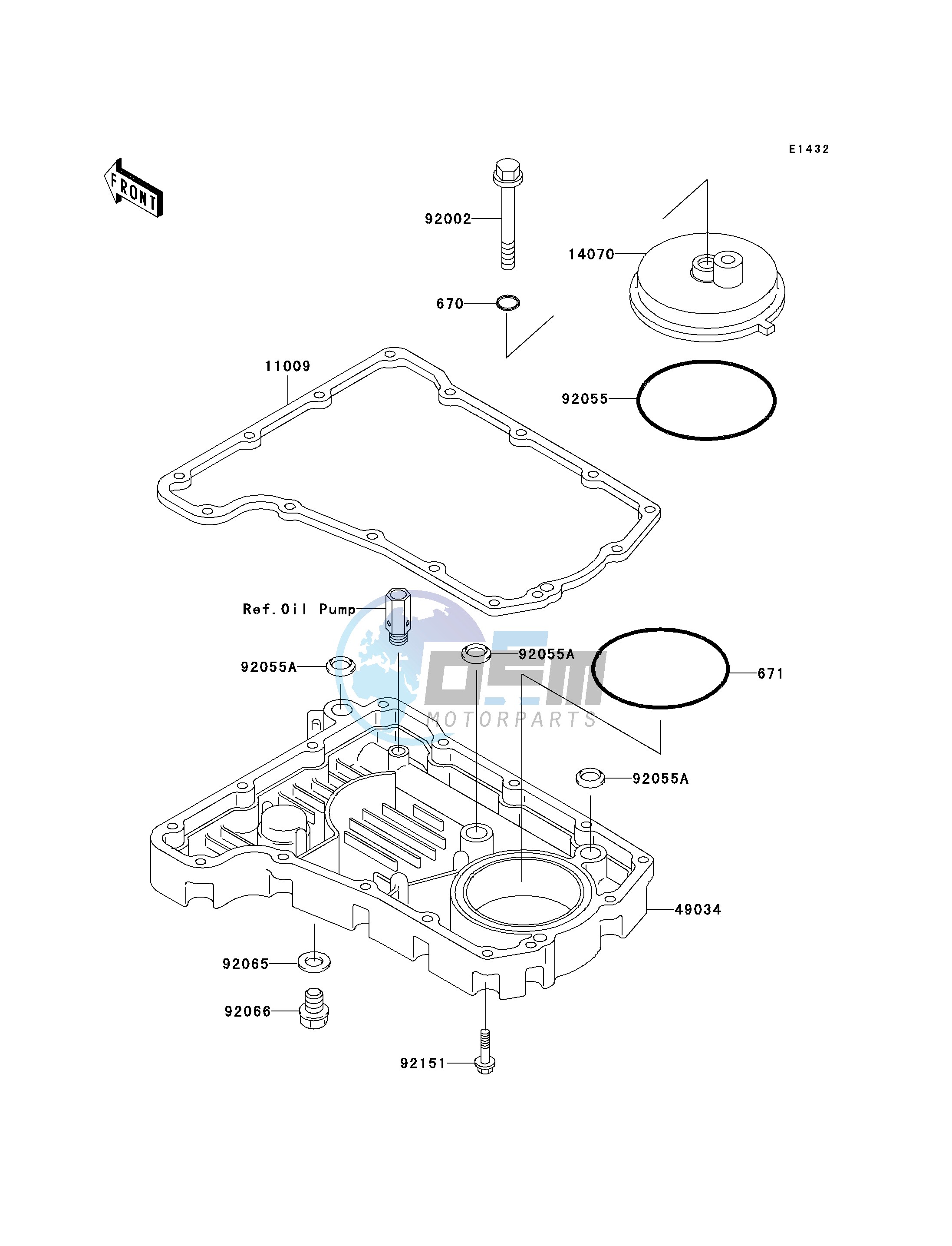 BREATHER COVER_OIL PAN