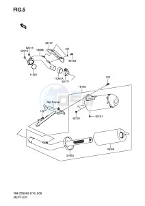 RM-Z250 (E19) drawing MUFFLER