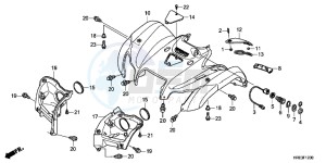 VFR800XH 2ED - (2ED) drawing THROTTLE BODY (COMPONENT PARTS)