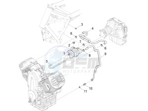 Audace 1400 USA-CND 1380 drawing Blow-by system