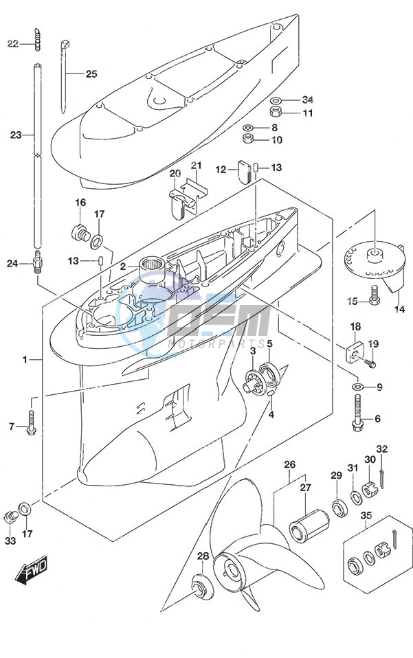 Gear Case (C/R)