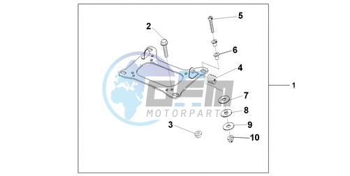 KIT CARRIER BRKT