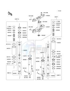 VN 2000 A [VULCAN 2000] (A6F-A7F) A7F drawing FRONT FORK