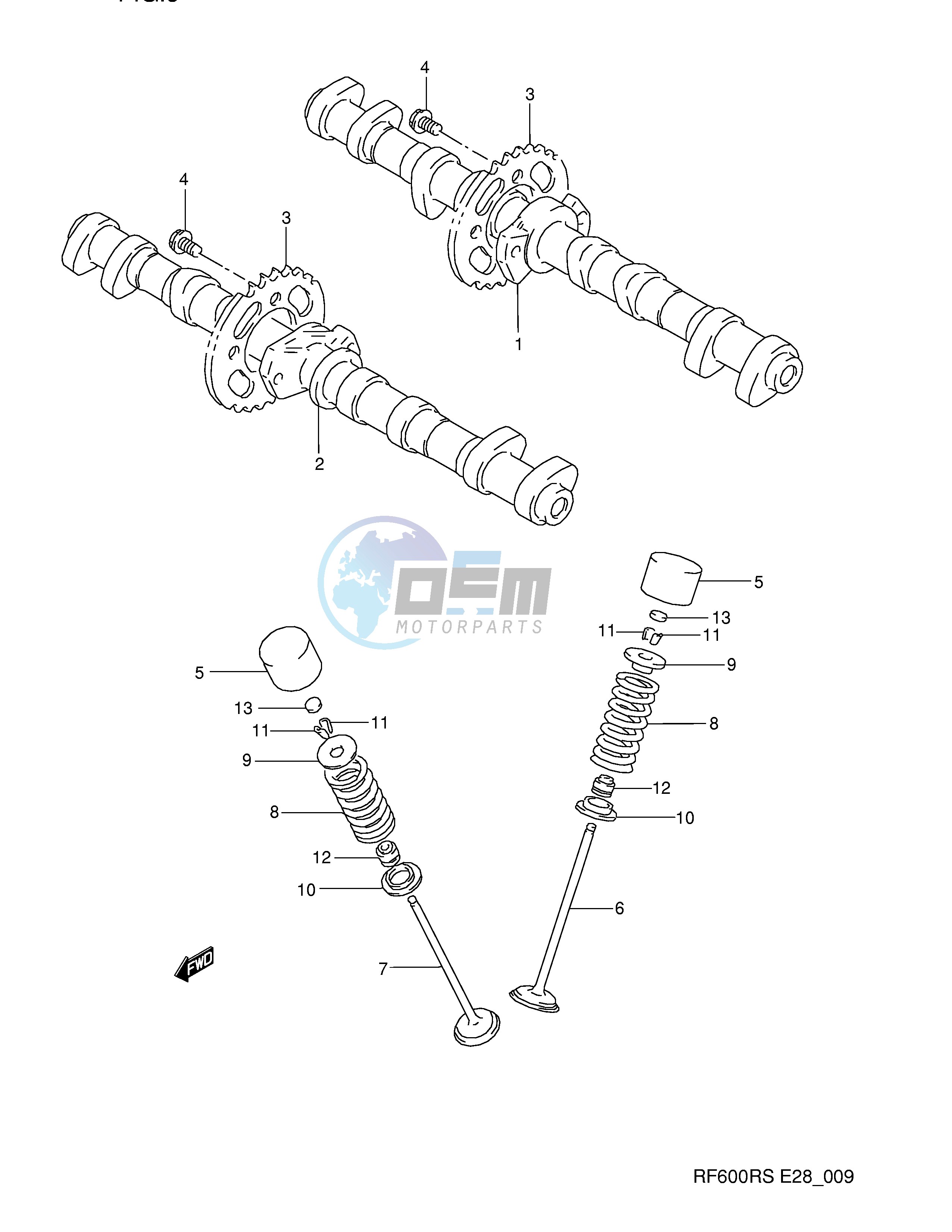 CAM SHAFT - VALVE