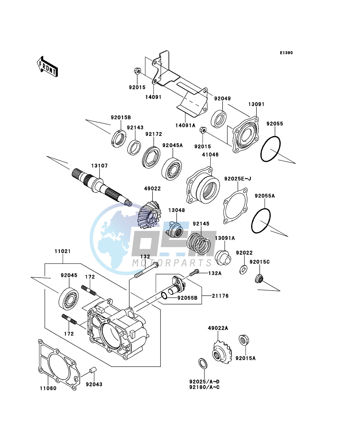 Bevel Gear Case