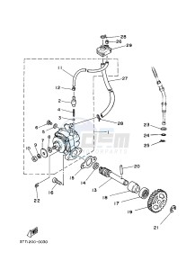 DT175 (3TSW) drawing OIL PUMP