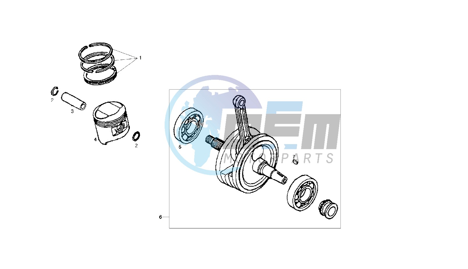 CRANKSHAFT - PISTON