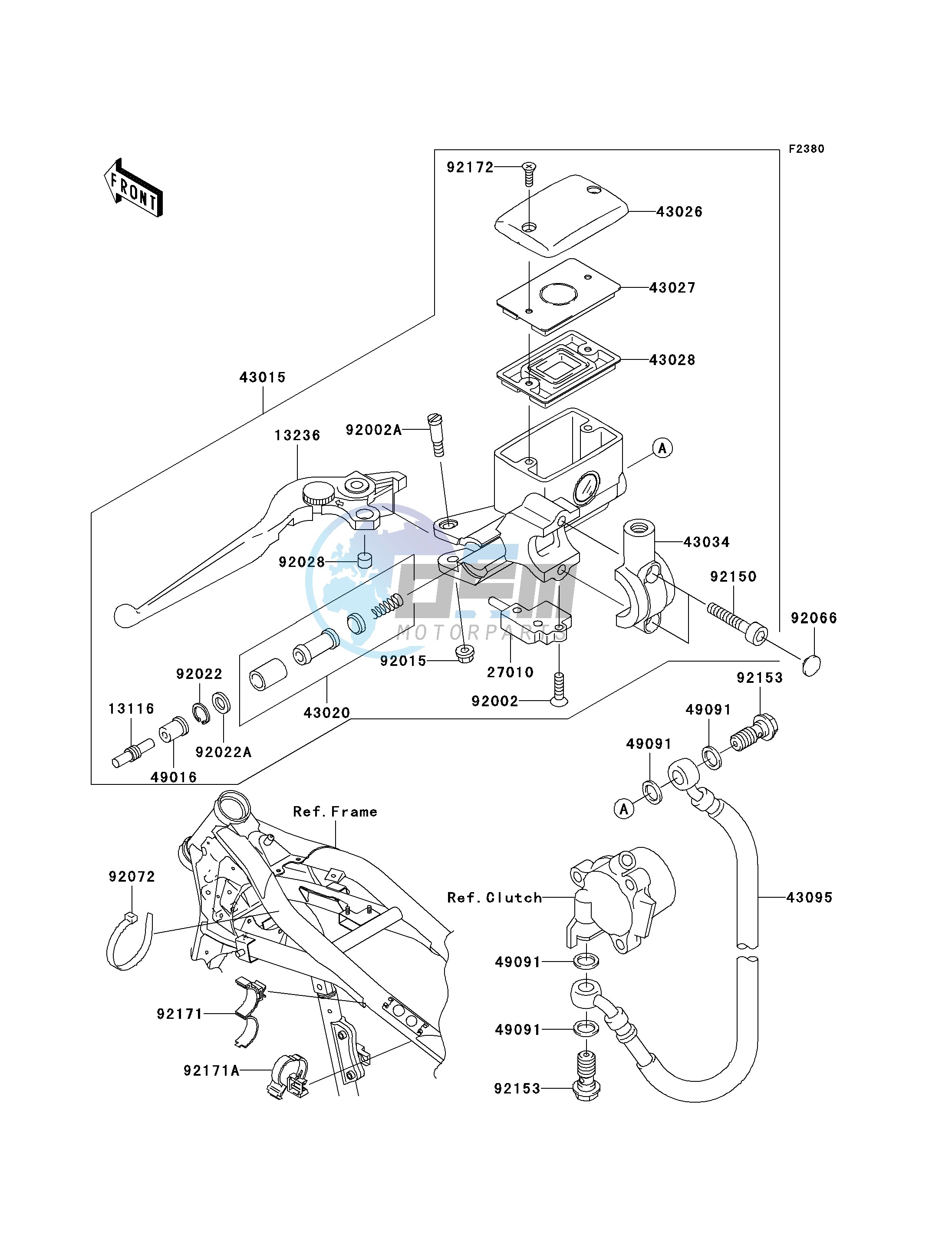 CLUTCH MASTER CYLINDER