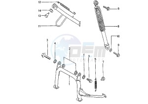 SV 100 L - 100 cc drawing STAND