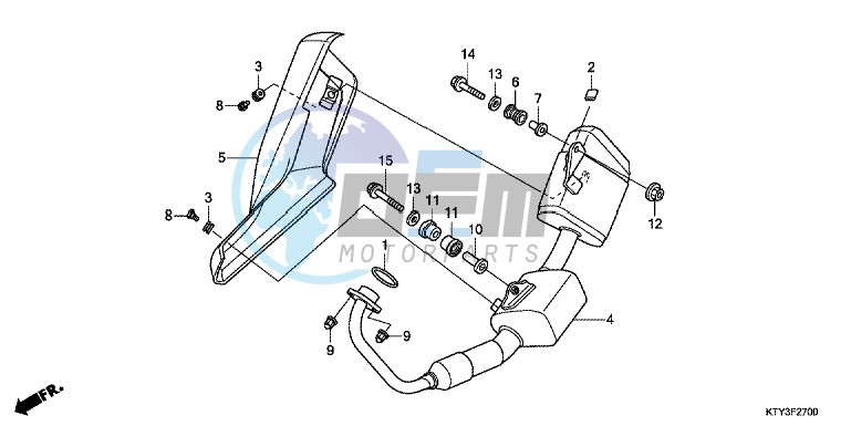 EXHAUST MUFFLER