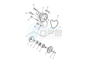 WR F 250 drawing WATER PUMP