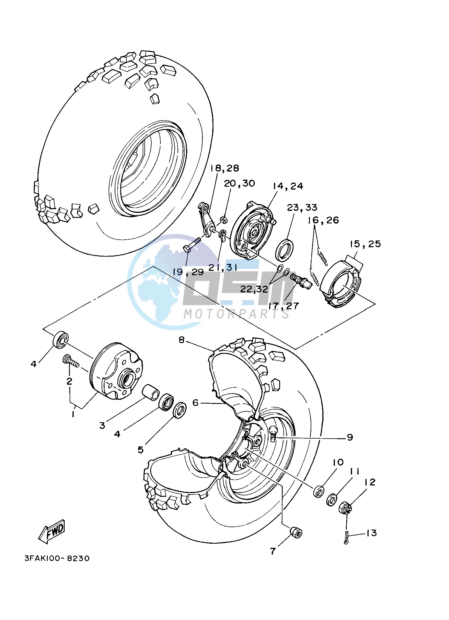 FRONT WHEEL