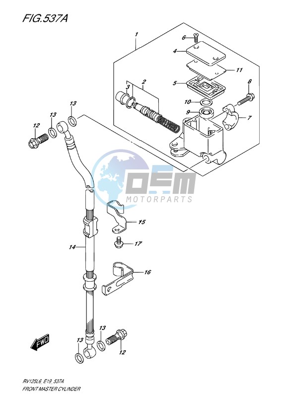 FRONT MASTER CYLINDER