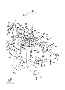 175DETOX drawing FRONT-FAIRING-BRACKET