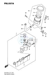 GSX-R750 EU drawing FRONT MASTER CYLINDER