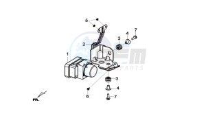 MAXSYM 600I drawing ABS CIRCUIT REGULATOR