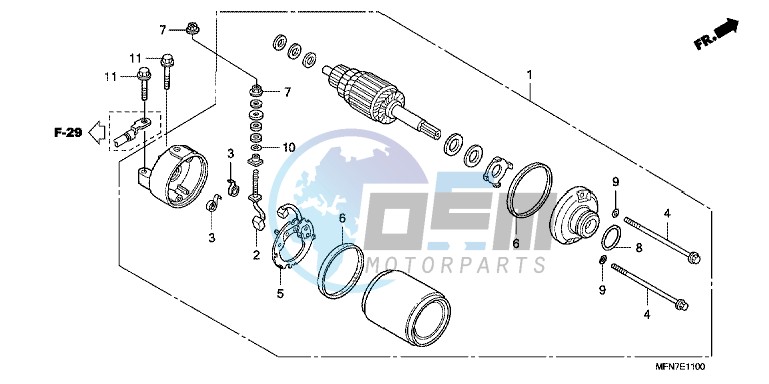 STARTING MOTOR