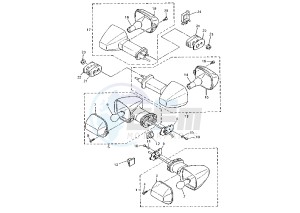 FZS FAZER 600 drawing FLASHER LIGHT