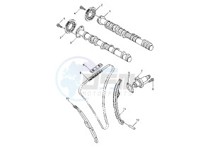 YZF R1 1000 drawing CAMSHAFT -CHAIN