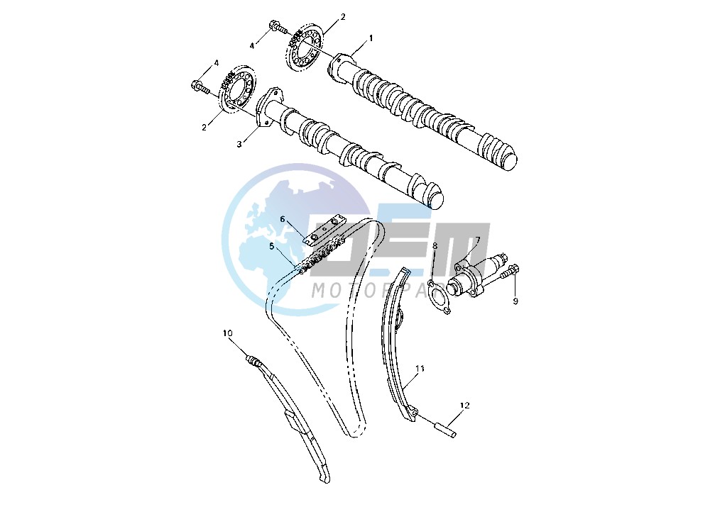 CAMSHAFT -CHAIN