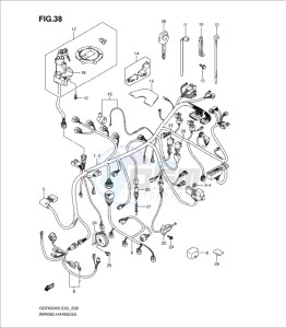 GSF650/S drawing WIRING HARNESS (GSF650SK9/SAK9/SUK9/SUAK9/SL0/SAL0/SUL0/SUAL0)