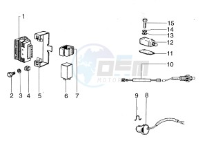 50 FL2 drawing Handlebar switches