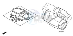 CB600FA39 Spain - (SP / ABS ST 25K) drawing GASKET KIT B