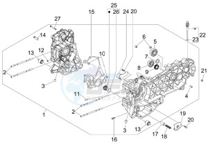 MP3 300 yourban lt erl drawing Crankcase