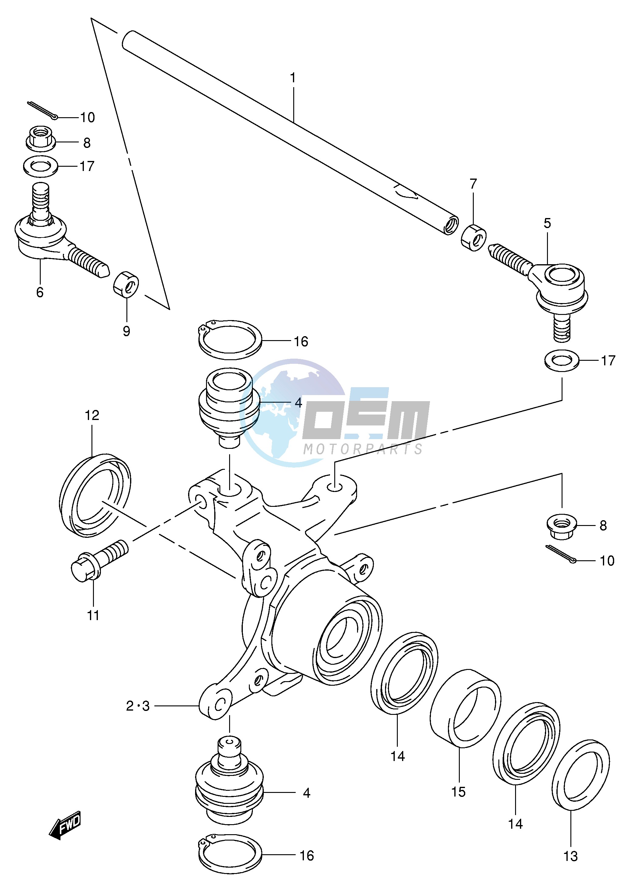 STEERING KNUCKLE