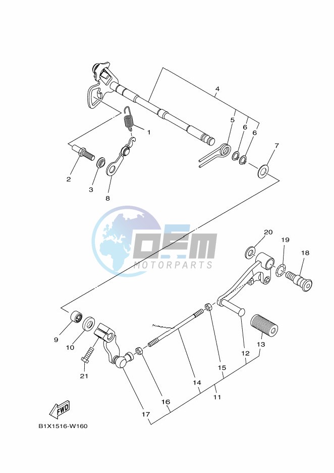 SHIFT SHAFT