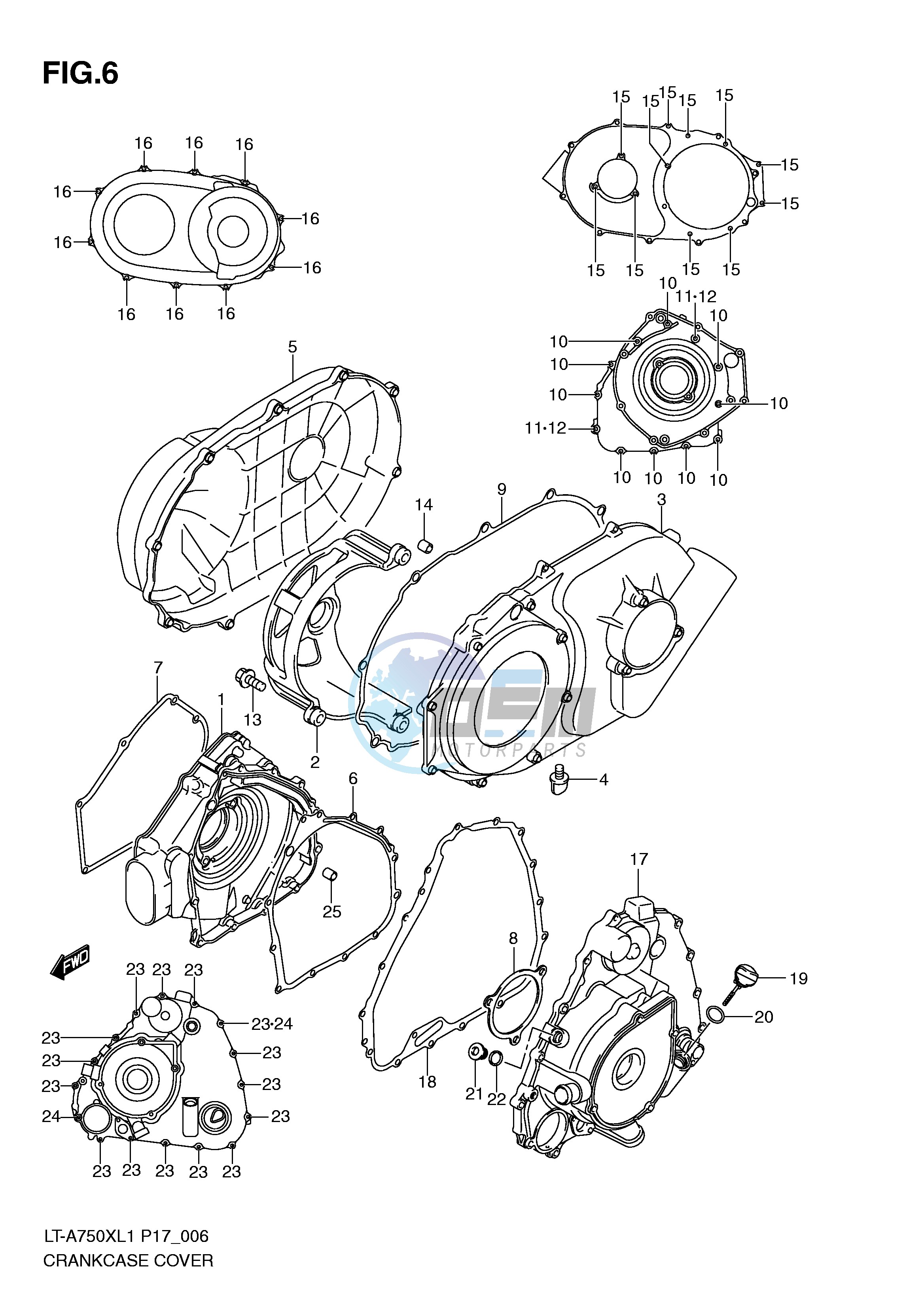 CRANKCASE COVER