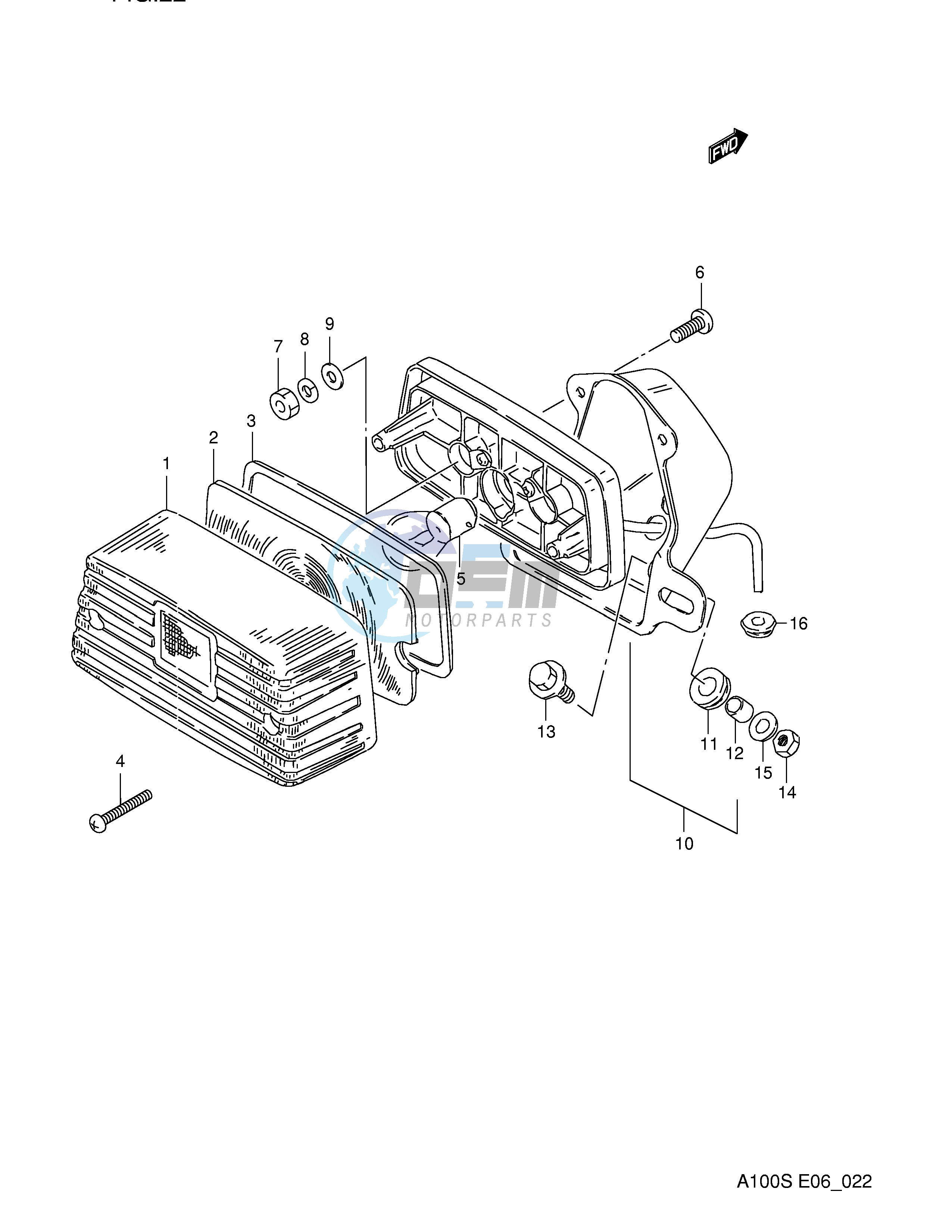 REAR COMBINATION LAMP