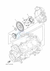 YXZ1000E YXZ1000R (B5J4) drawing STARTER CLUTCH