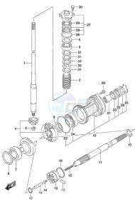 DF 50A drawing Transmission High Thrust