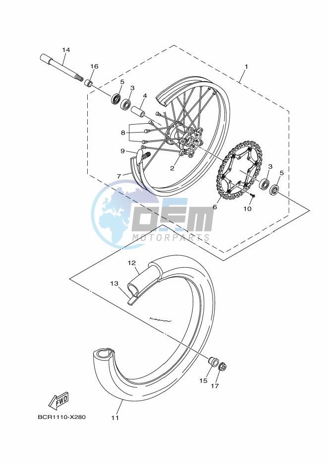 FRONT WHEEL