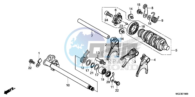 GEARSHIFT DRUM