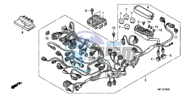 WIRE HARNESS (CBR1000RR)