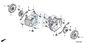 GL1800A BR - (BR) drawing COOLING FAN