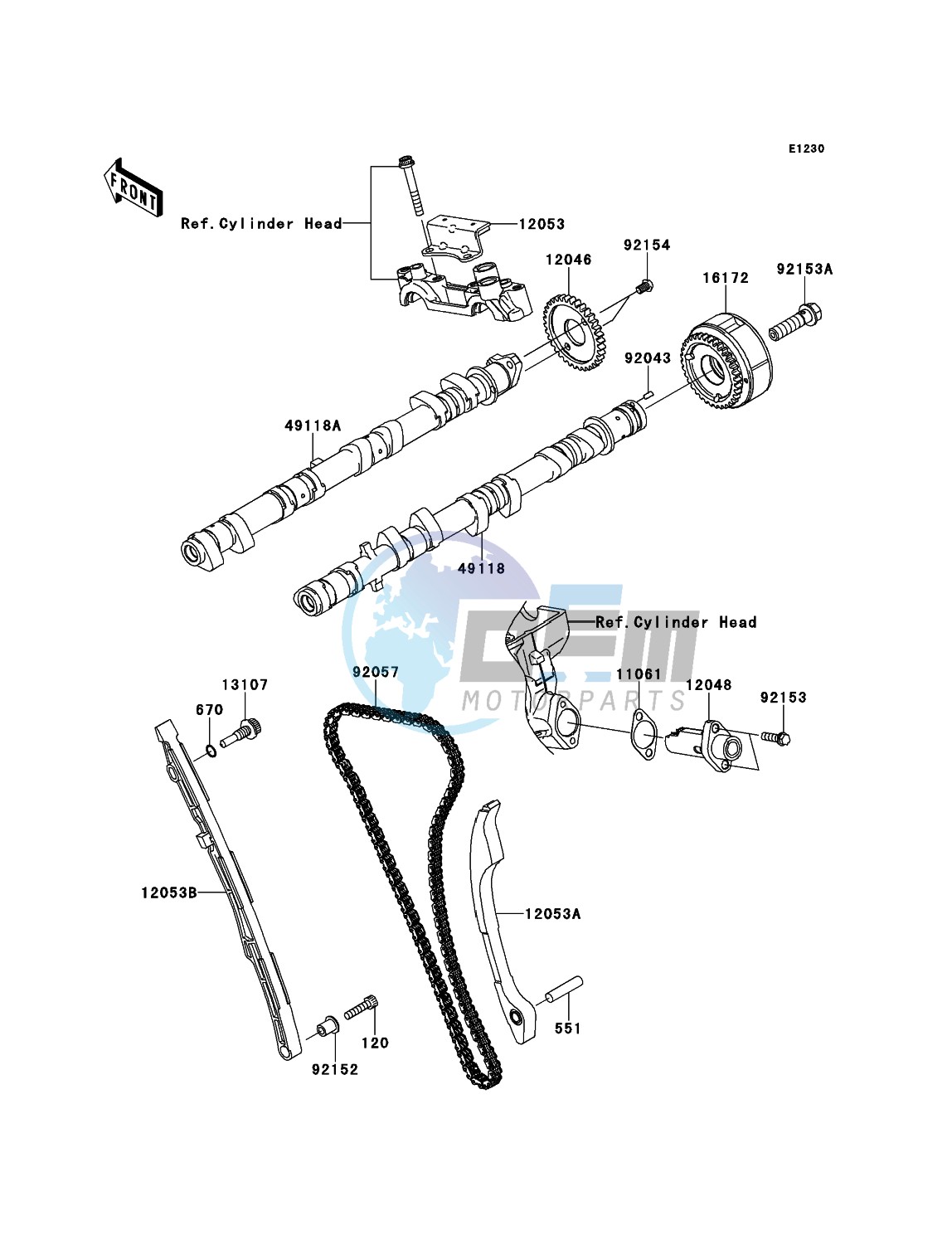 Camshaft(s)/Tensioner