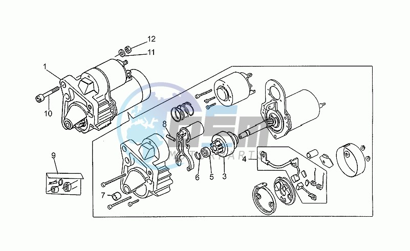 Starter motor