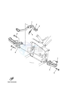 YFM700R (BMD6) drawing STAND & FOOTREST